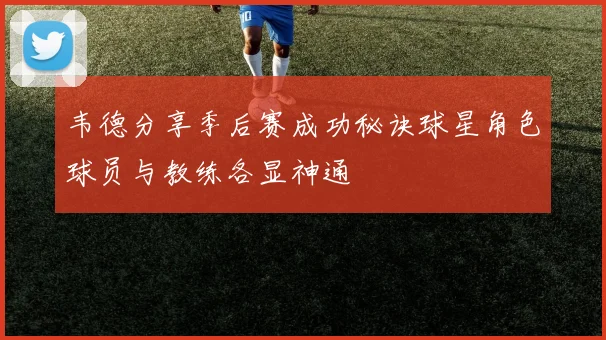 韦德分享季后赛成功秘诀球星角色球员与教练各显神通